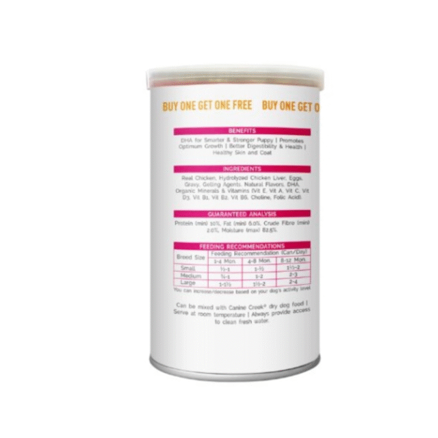 Canine Creek Puppy Wet Food – 400+400g (Pack of 2) - Image 4