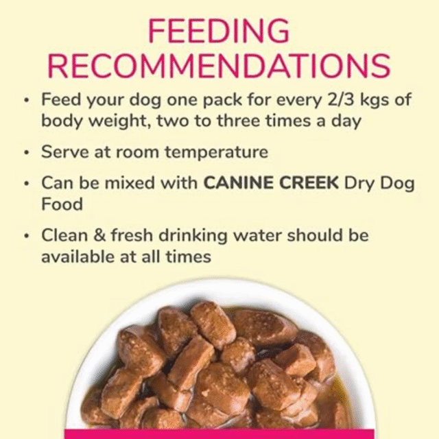 Canine Creek Puppy Wet Dog Food, Real Chicken Flavor 2.25Kg (15x 150g) Pack of 15 - Image 4