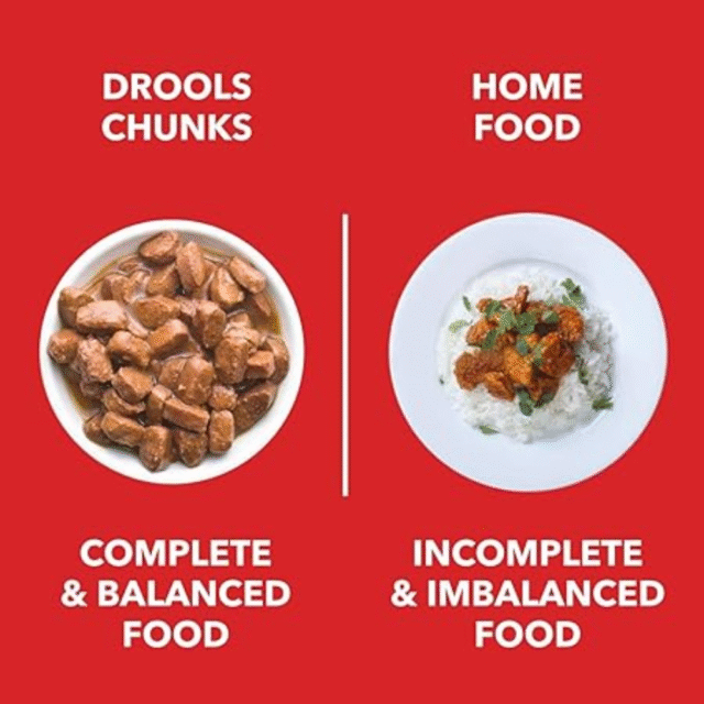 Drools Puppy Wet Dog Food Real Chicken  & Chicken Liver Chunks in Gravy 150g (5+1) - Image 5