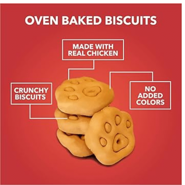 Drools Dog Treat Biscuits, Chicken and Egg Flavor 800g Jar, All Life Stages - Image 3